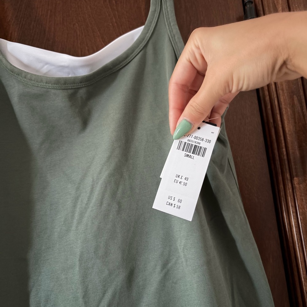 NWT YPB On The Go Double-Layered Mini Dress - Picture 4 of 5